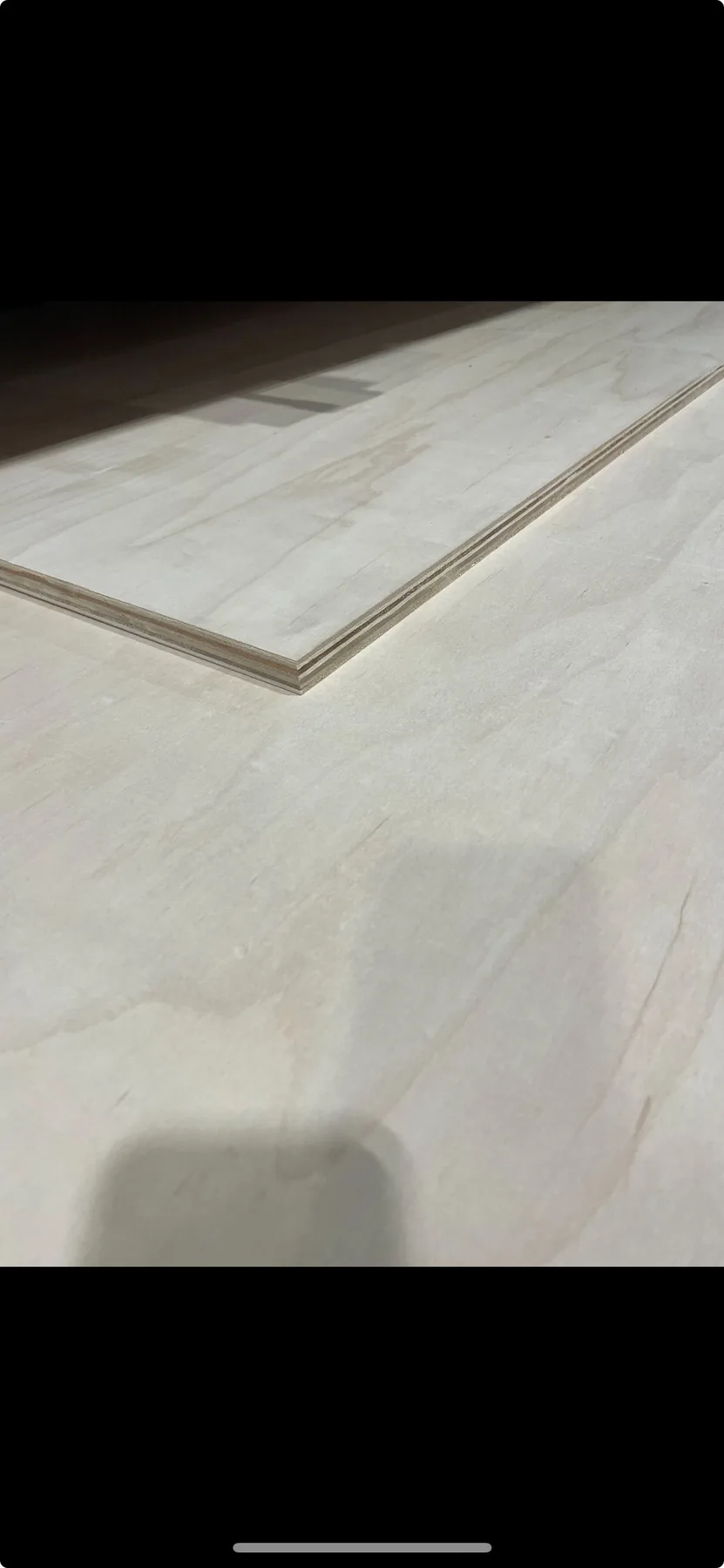 Maple Plywood material sample