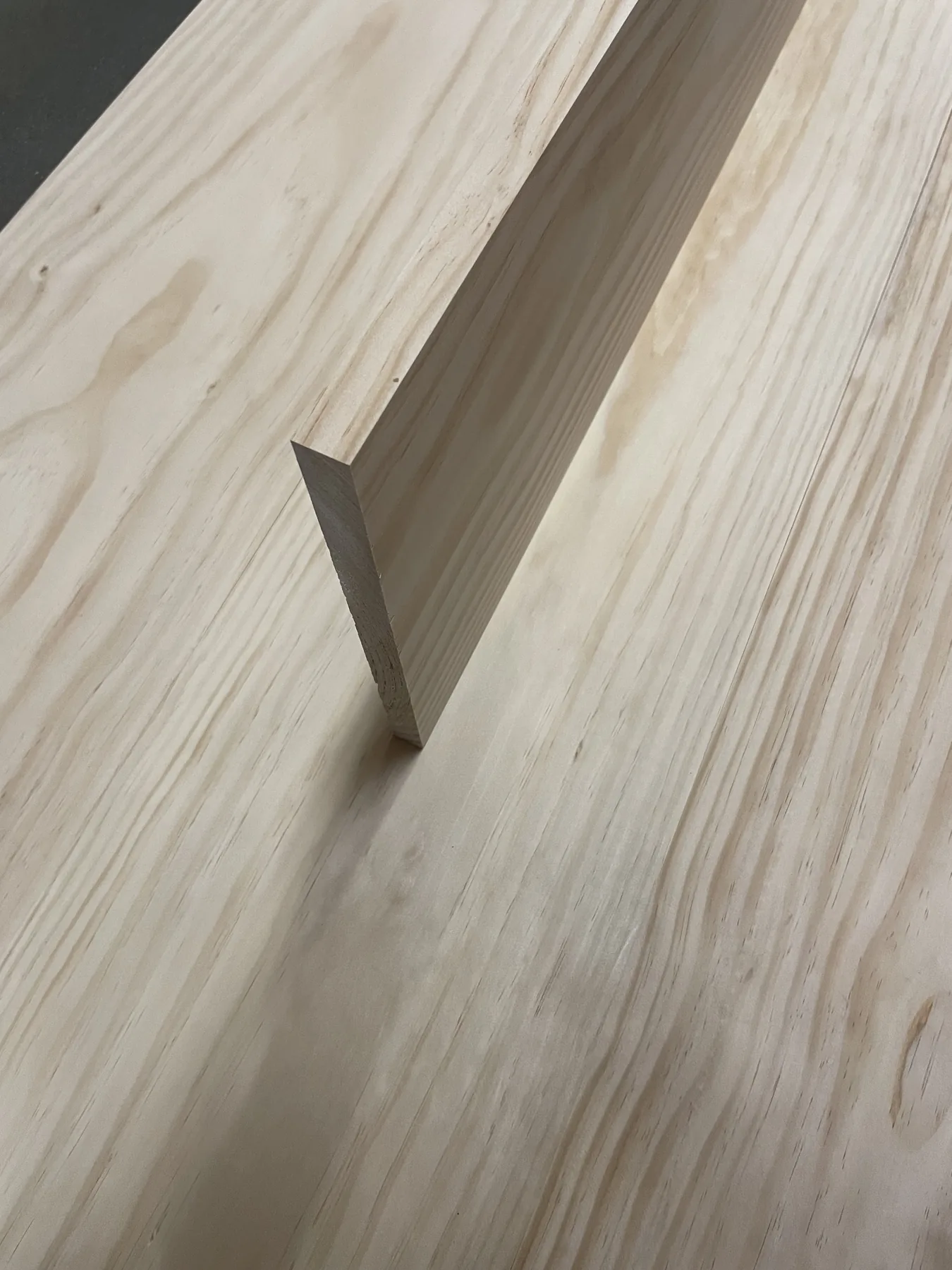 Pine material sample