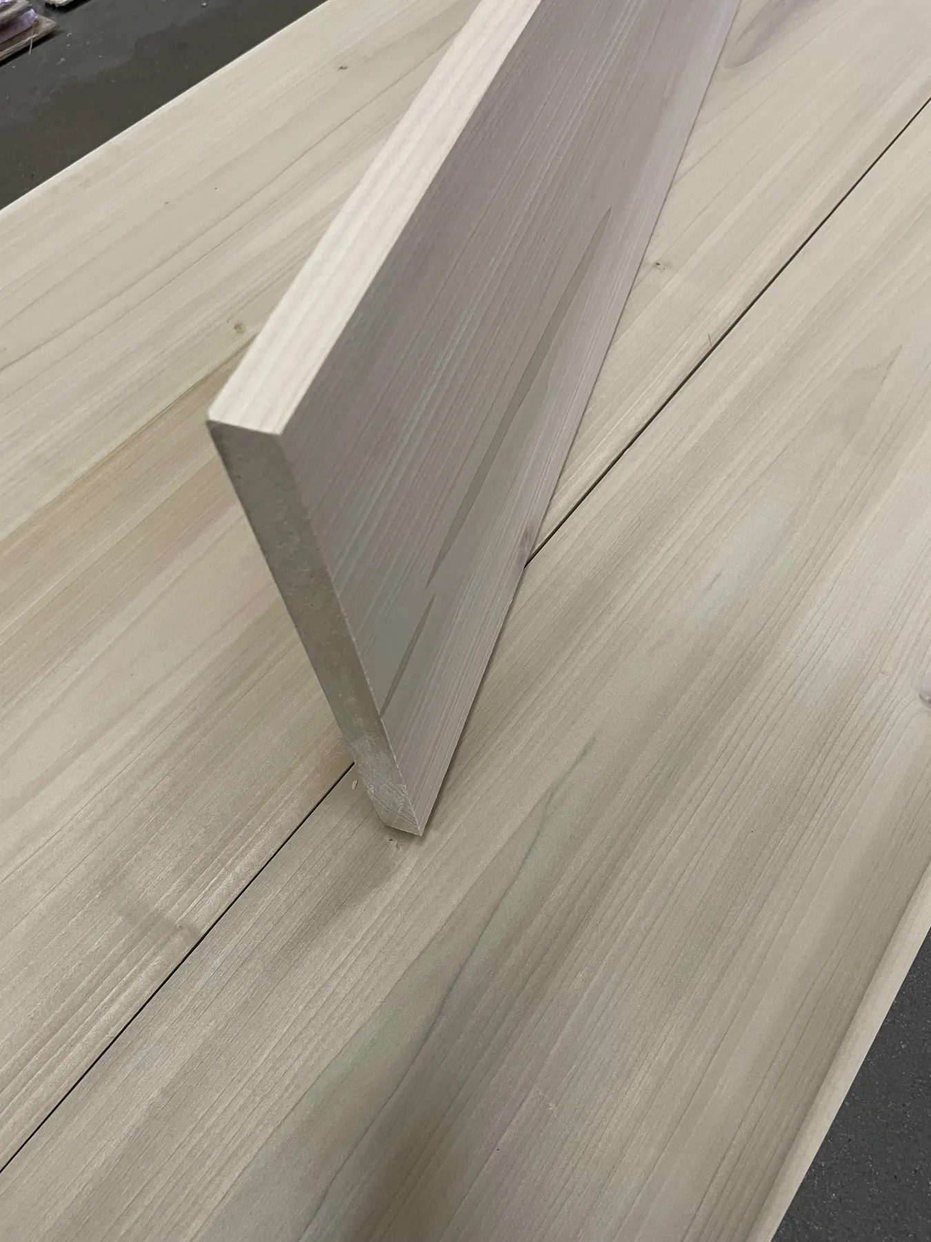 Poplar material sample